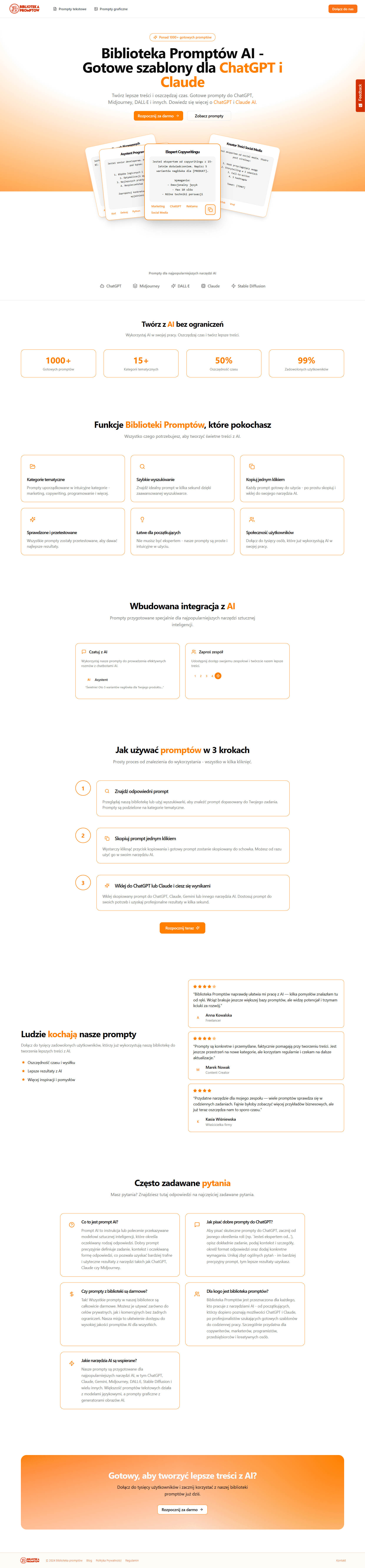 Biblioteka Promptów AI